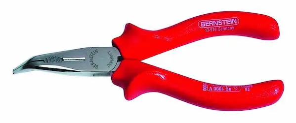 Bernstein Tools Electronics 13-916 VDE VDE Telefonzange 45° gebogen 160 mm Bernstein-Werkzeugfabrik Steinrücke