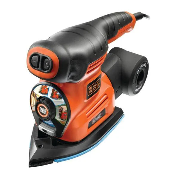 Black & Decker KA280 KA280-QS Multischleifer 220 W 100 x 165 mm, Ø 125 mm Black & Decker
