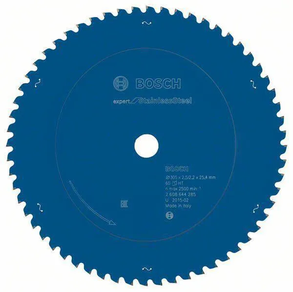 Bosch Accessories Expert Stainless Steel 2608644285 Kreissägeblatt 305 x 25.4 x 2.2 mm Zähneanzahl: 60 1 St.