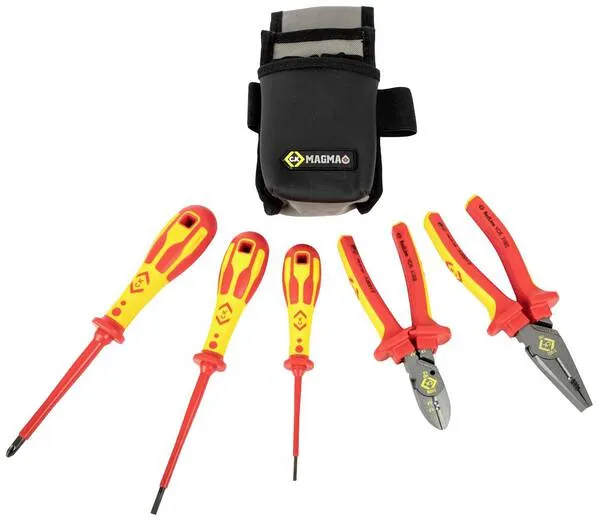 C.K T5980 T5980 Werkzeugset Elektriker, Techniker, VDE 6teilig C.K Tools
