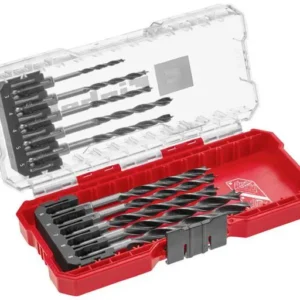 Einhell 108733 Holz-Spiralbohrer-Set 10teilig 3 mm, 4 mm, 5 mm, 6 mm, 7 mm, 8 mm 1 Set