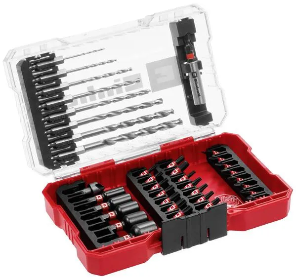 Einhell 108773 39teilig Bohrer- und Bit-Sortiment