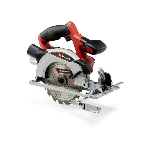 Einhell TE-CS 18/165-1 Li - Solo Akku-Handkreissäge Schnitttiefe max. (90°) 54 mm ohne Akku, inkl. Trennscheibe 18 V