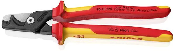 Knipex VDE StepCut XL 95 18 225 Kabelschere