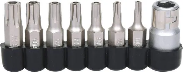 KS Tools 911.1480 1/4" Bit-Satz für Fünfsternschrauben, 8-tlg KS Tools