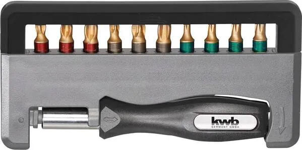 kwb 154010 Bit-Set 12teilig