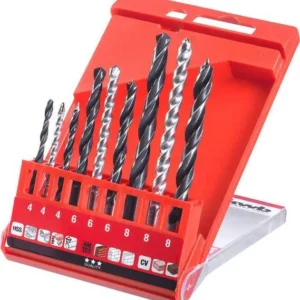 kwb 420400 9teilig Metall-Spiralbohrer-Set