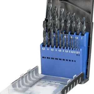 kwb 421920 HSS Metall-Spiralbohrer-Set 19teilig DIN 338 Zylinderschaft 1 St.