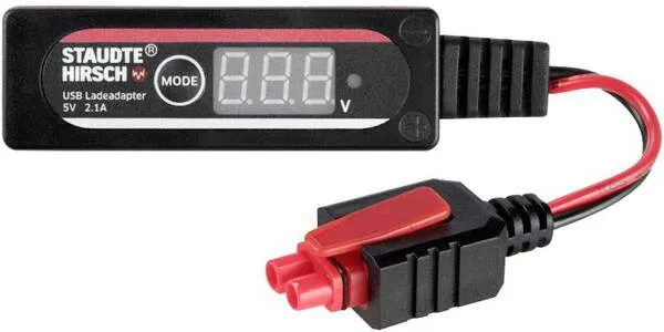 Staudte-Hirsch USB-Ladeadapter SH-3.180