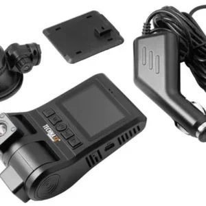 Technaxx TX-185 Dashcam Blickwinkel horizontal max.=120 ° 5 V Display, Dual-Kamera, G-Sensor, Innenraumkamera, Akku, Sc