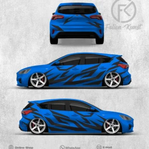 Abstrakt Folien CarStyle Dekor Folierung CarWrap #214