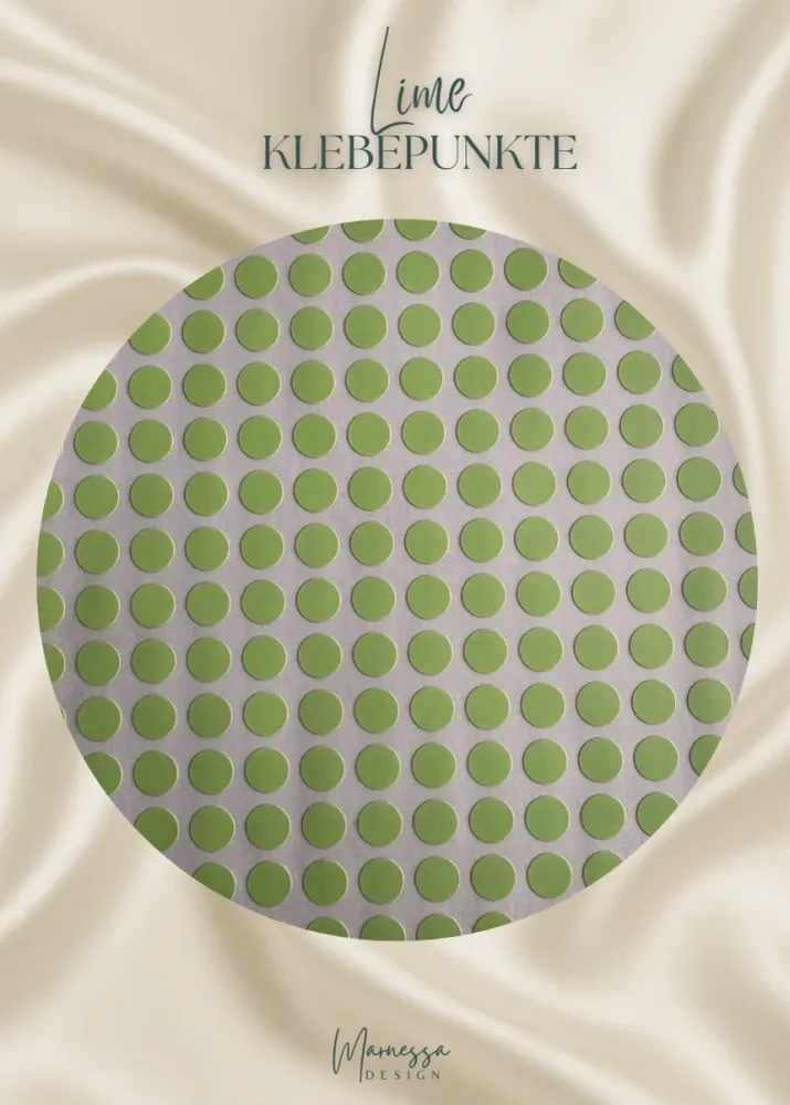 Klebepunkte 8mm | LIME