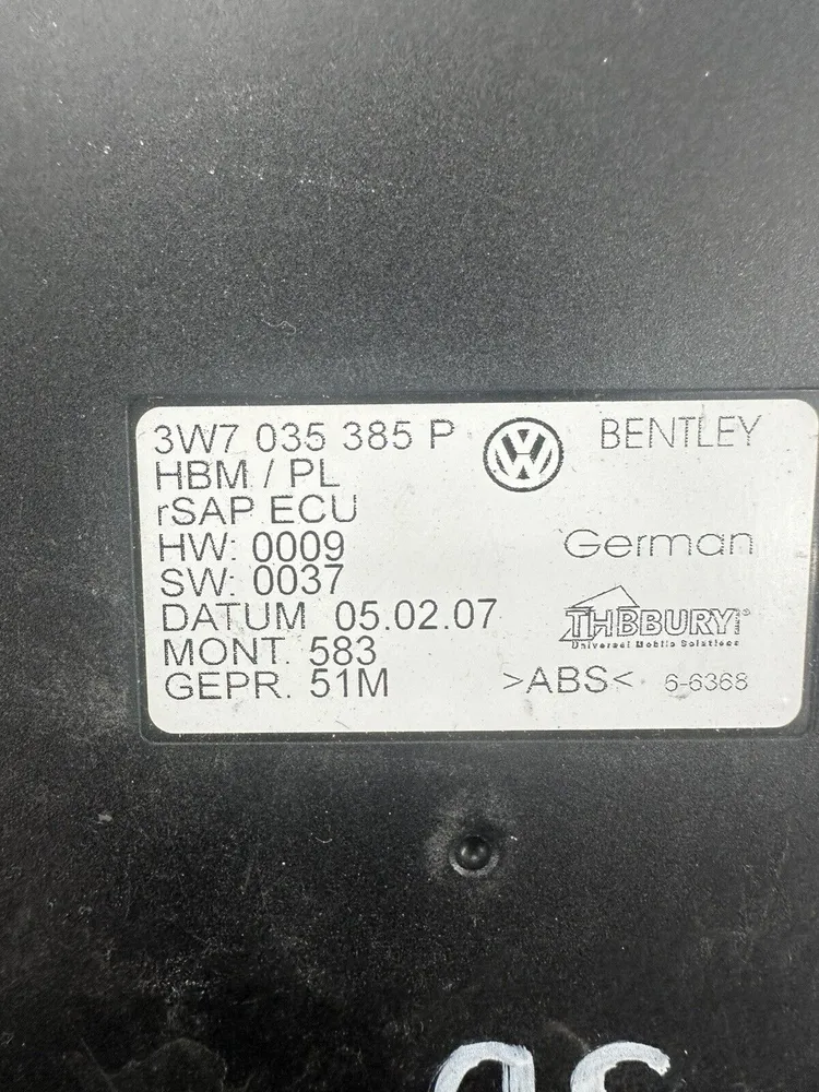 3W7035385P Bluetooth Steuergerät VW Phaeton 3D Modelle