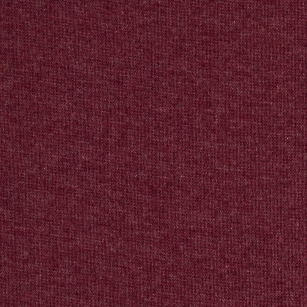 Bündchenstoff | Heike | melange bordeaux