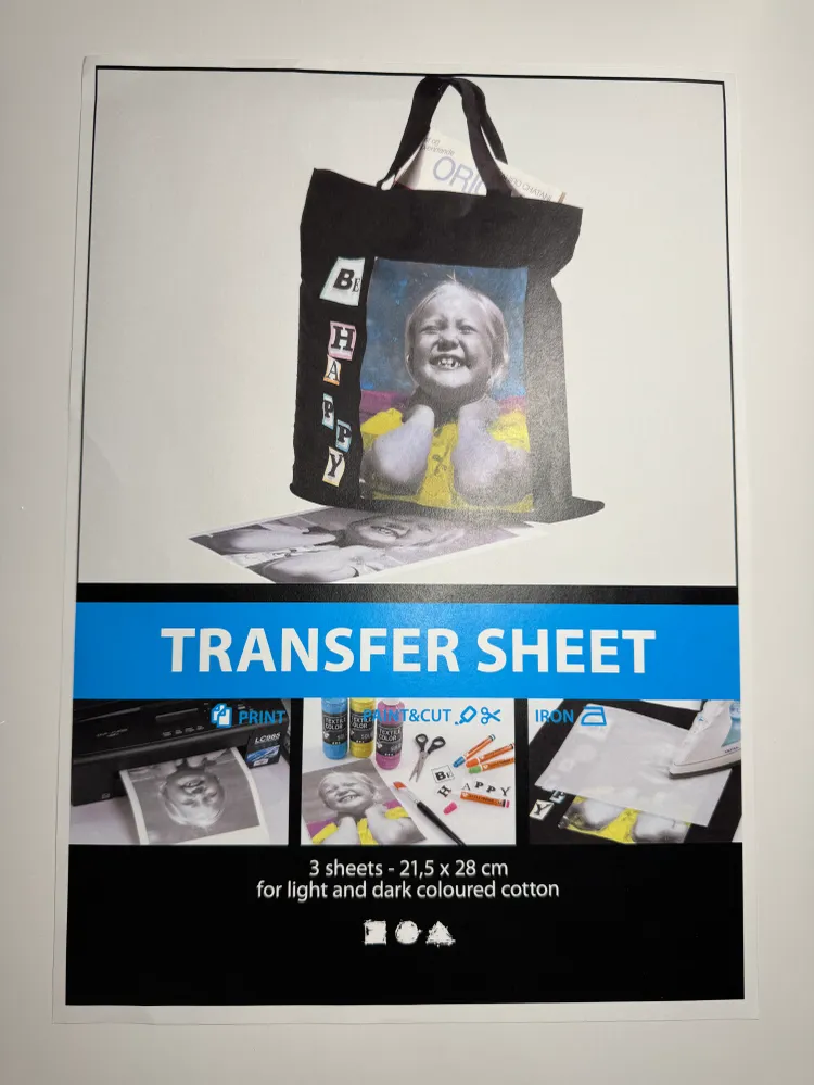 Foto-Transferbögen für Stoff