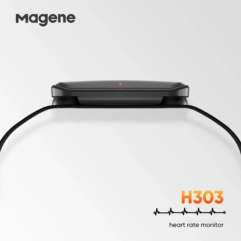 Magene H303 Herzfrequenz-Sensor | ECG-Brustgurt mit ANT+ & Bluetooth