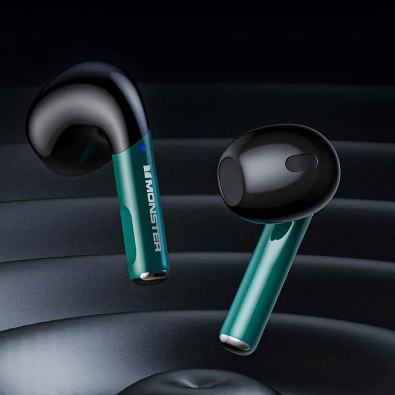 Monster XKT16 Grünes kabelloses Bluetooth-Headset
