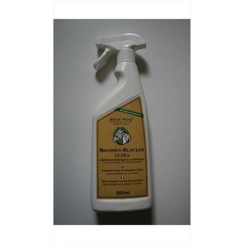Hotte Maxe Bremsinator pp3 Extrem 500 ml Fliegenspray für das Pferd #SALE