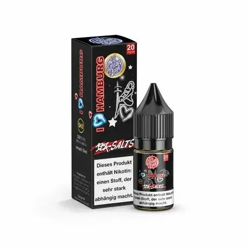 187 SALTS - I Love Hamburg - Nikotinsalz - 10 ml. - 20 mg./ml.