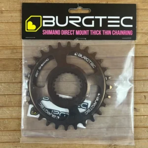 Burgtec Shimano Direct Mount Thick Thin Kettenblatt 28T kash bronze