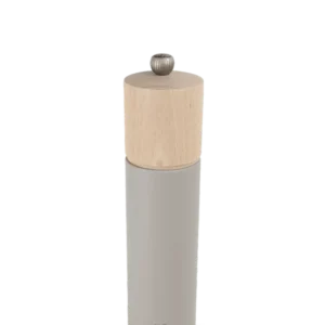 Boreal Salzmühle aus Holz, Kieselgrau, 21 cm
