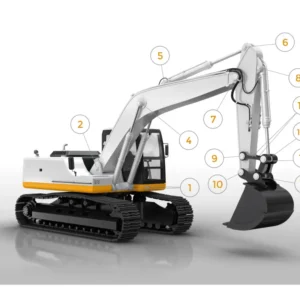 Caterpillar 320D3 Bolzen-/Buchsensatz – Reparatursatz Kettenbagger Premium Line