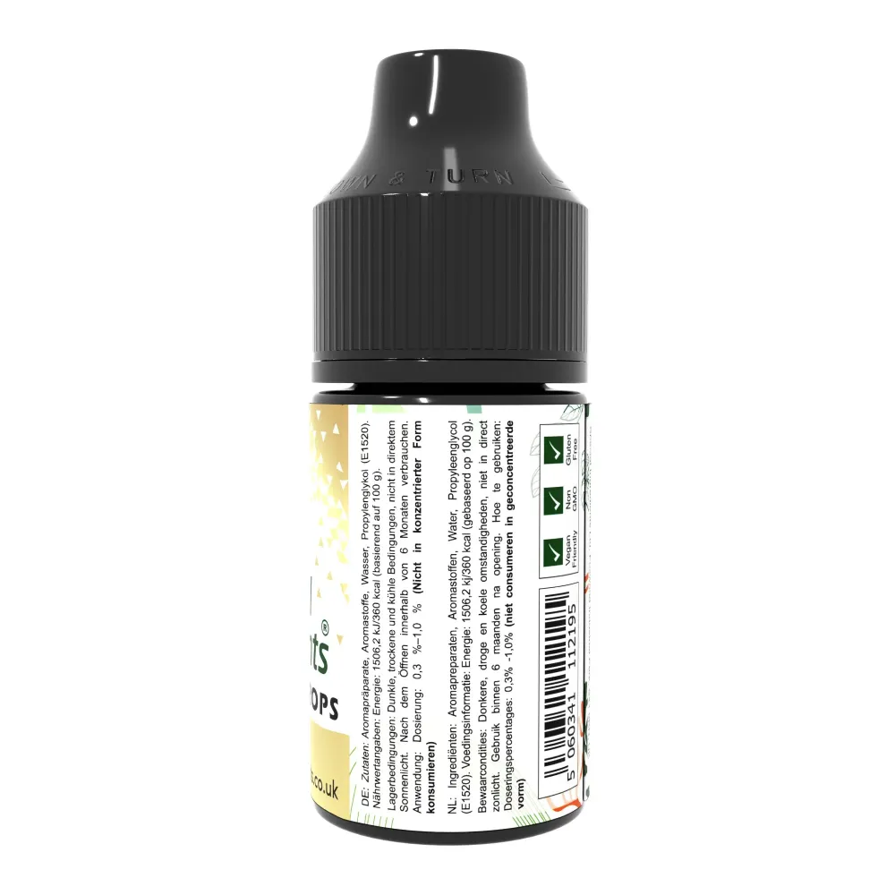Vanille-Lebensmittelaroma-Tropfen 30 ml